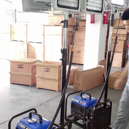 BT6000I便携式升降工作灯,LED移动照明泛光灯，50/4wLED升降灯