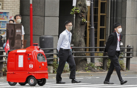 疫情下的重磅利器：日本邮政推出自动驾驶邮件投递机器人
